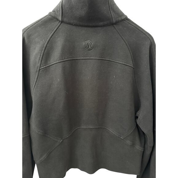 Lululemon Scuba Oversized Half-Zip Hoodie Black Size Medium/Large - Picture 7 of 12